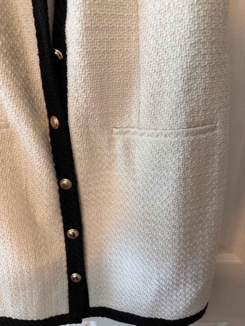 Abercrombie Tweed Work Dress Size Large - Picture 4 of 5